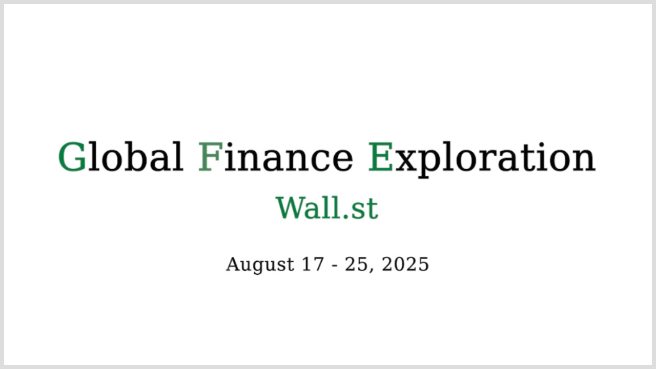 제15회 DB보험금융공모전(IFC) 미국 금융탐방, Global Finance Exploration - Wall.st (August 17-25, 2025)